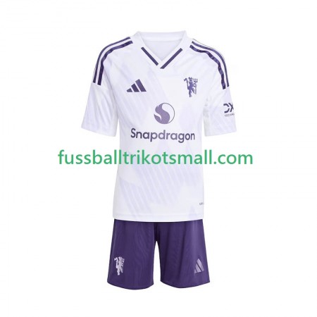 Fußballtrikots Manchester United Kinder 2025-2026 Kurzarm Auswärts-trikot kaufen